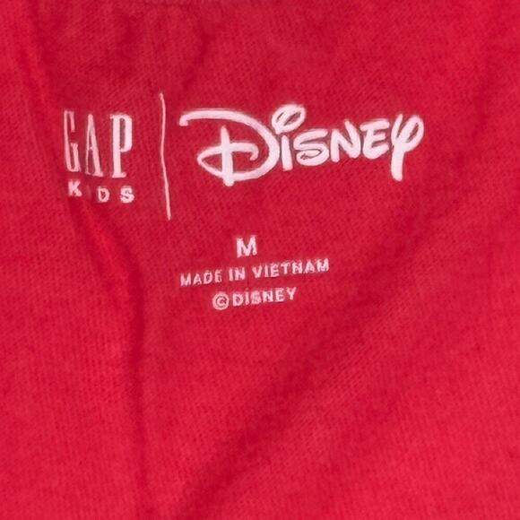 Gap Kids | Disney Mickey Mouse "Work It Out" Graphic Tee | Red | (M 8-9Y) - Picture 8 of 11